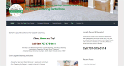 Desktop Screenshot of drycarpetcleaningsantarosa.com